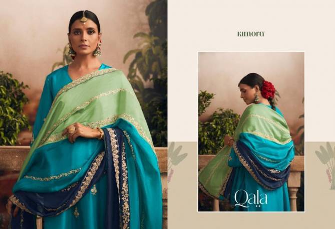 Qala By Kimora 2171 To 2178 Heavy Silk Wedding Salwar Suits Wholesale Shop In Surat